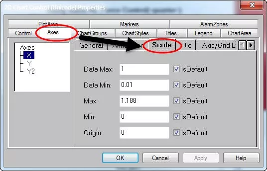 SOLIDWORKS Simulation Axes Tab Scale Options