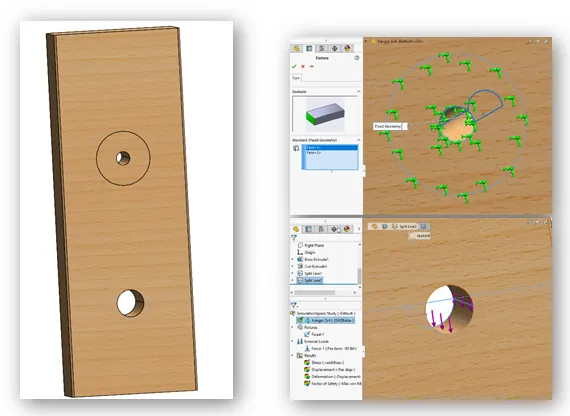 SOLIDWORKS SimulationXpress tutorial