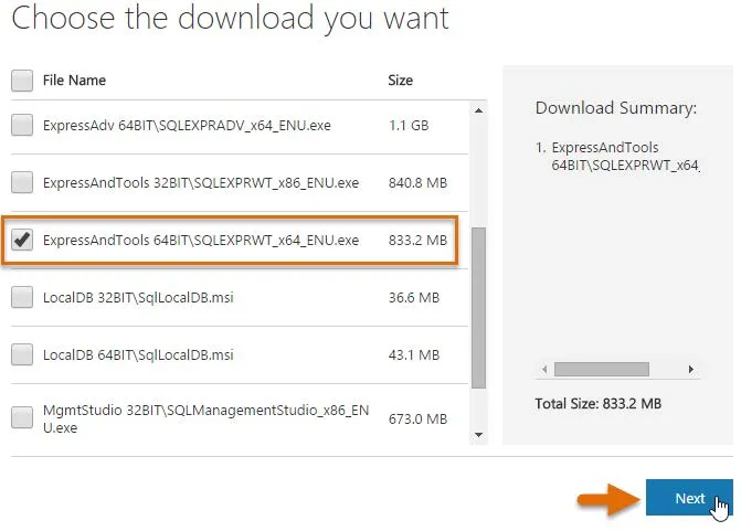 SQL Express 2014 DriveWorks Pro
