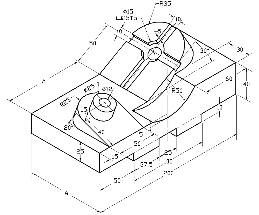 SOLIDWORKS CSWA Sample Exam Question