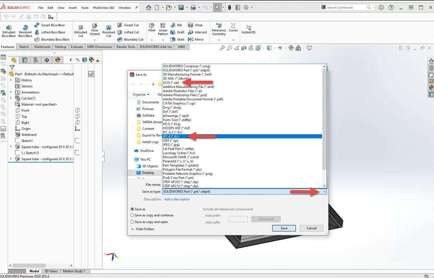 Exporting SOLIDWORKS Models For BIM And AEC Software | GoEngineer