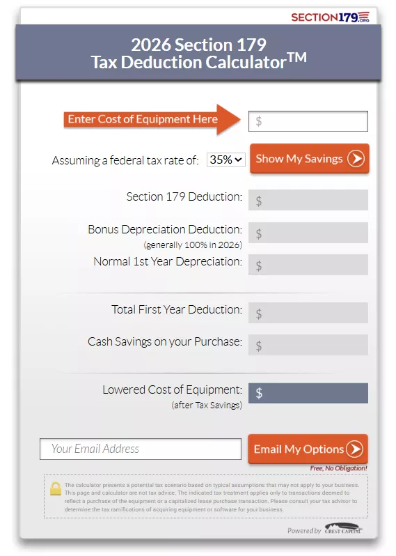 Make sure you're getting all your tax savings with Section 179