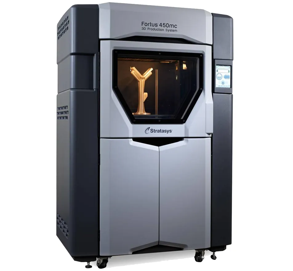 Stratasys Fortus 450 Fused Deposition Modeling 3D Printer