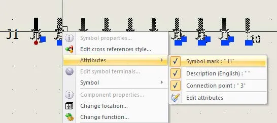 TAG attributes solidworks electrical