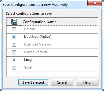 2021 WhatsNew - Saving Multiple Configurations to SOLIDWORKS Composer Files