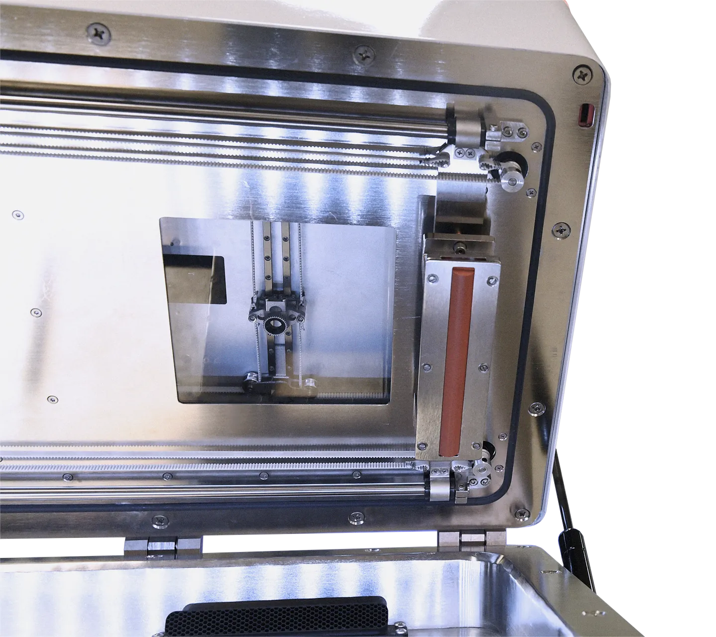 Xact Metal 3D Printer XM200C Gantry and Recoater Blade