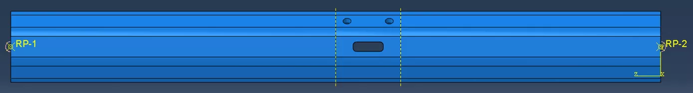 Abaqus Global Model 