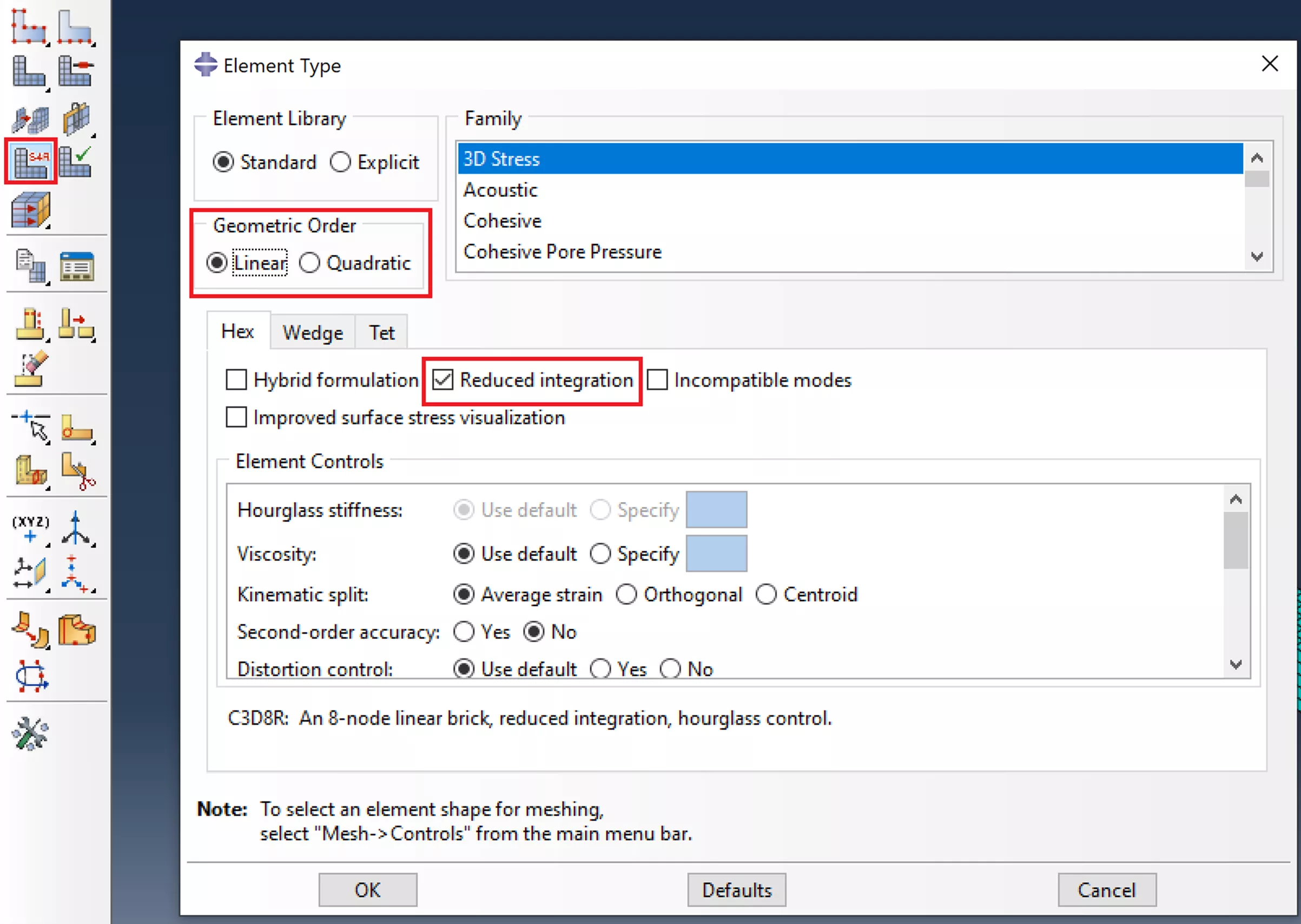 Abaqus Meshing Tips for Accurate Stress Results