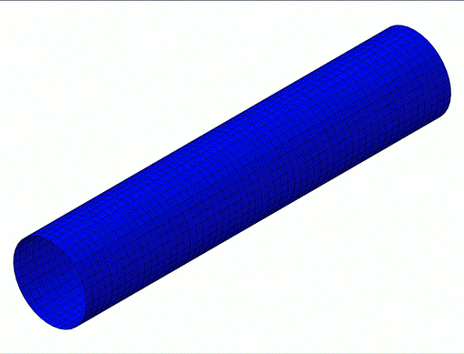 Simulation of a Twisting Copper Cylinder in Abaqus 