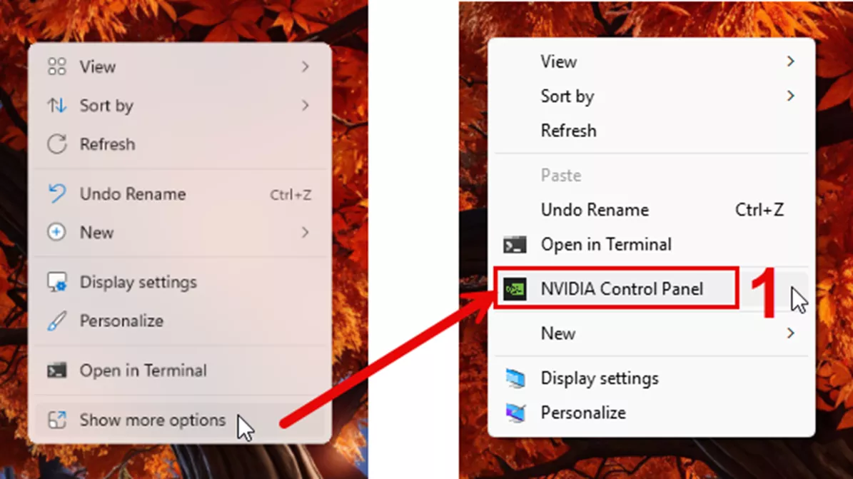 How to Access the NVIDIA Control Panel