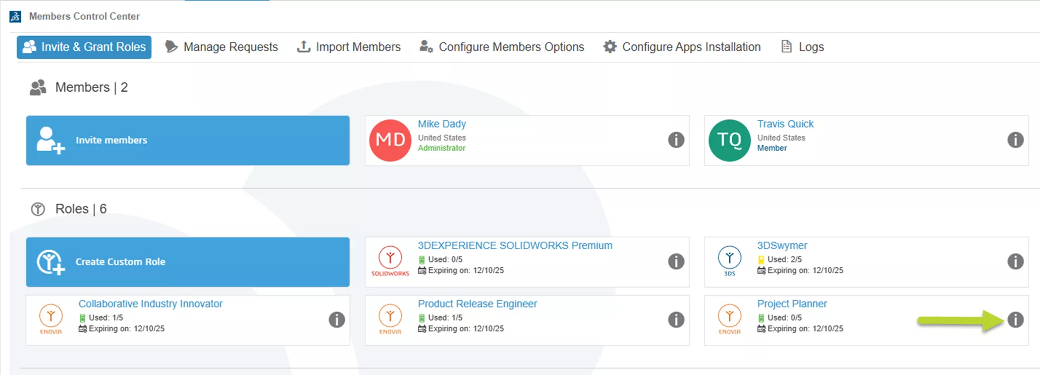 Add Roles Using a Group in 3DEXPERIENCE