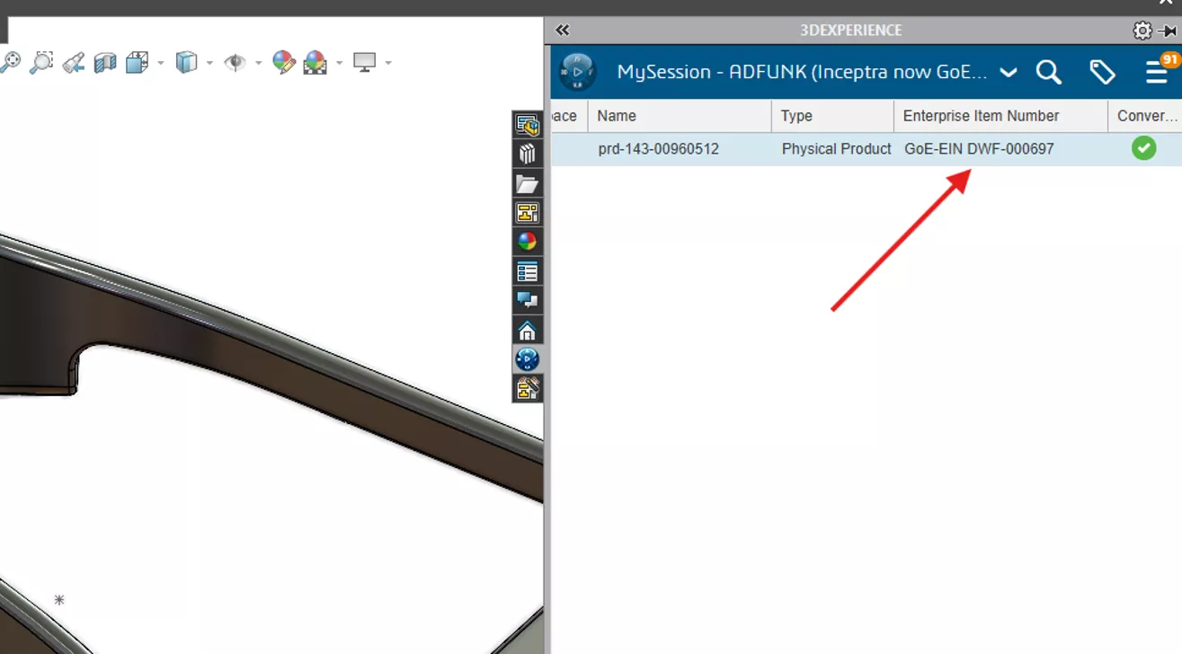 Add an EIN to the 3DEXPERIENCE Toolbar