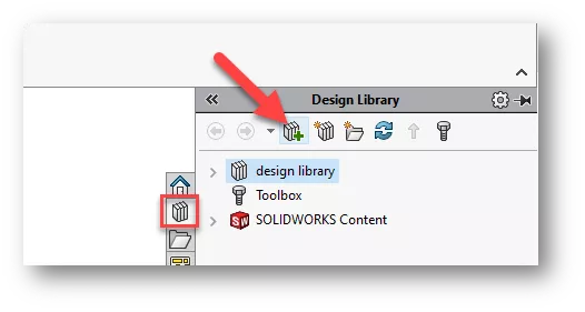 Adding Features to the Design Library in SOLIDWORKS 
