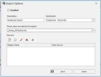 Adding Import Sources in SOLIDWORKS Manage