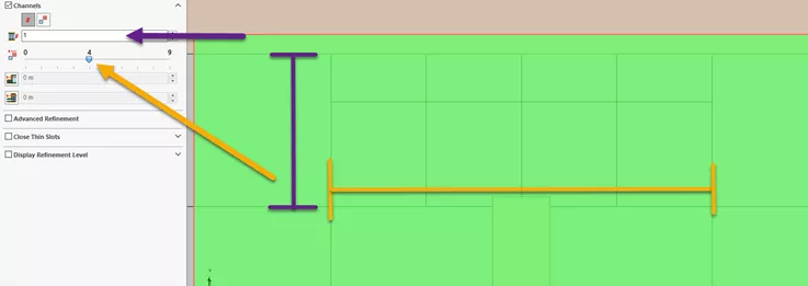 Add Mesh Controls in SOLIDWORKS Flow Simulation