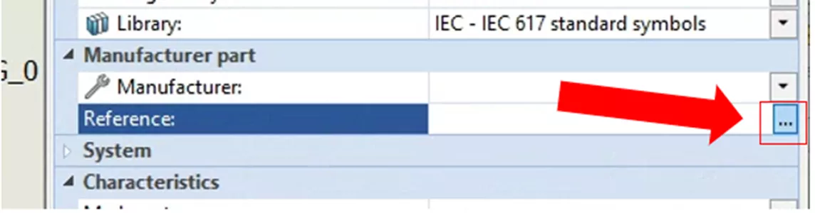 Add a Manufacturer Part in SOLIDWORKS Electrical