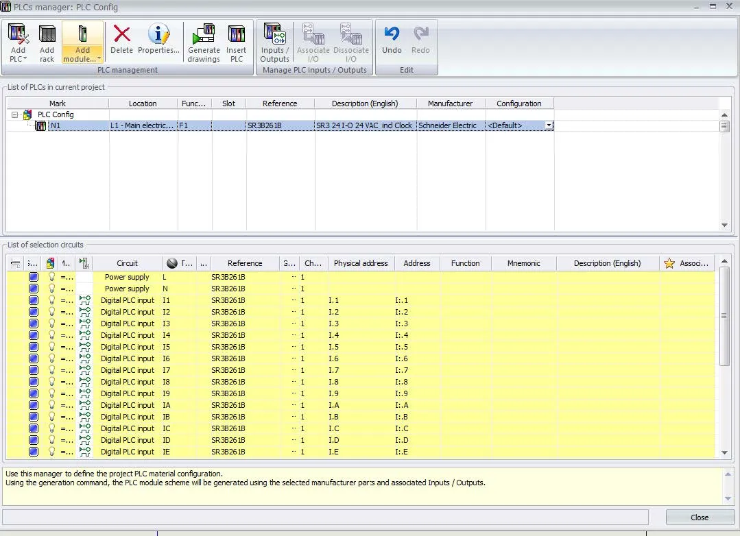 Add New PLC Input/Output to your SOLIDWORKS Electrical Project