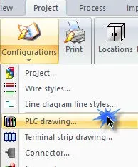 Adding a PLIC Drawing Configuration in SOLIDWORKS Electrica