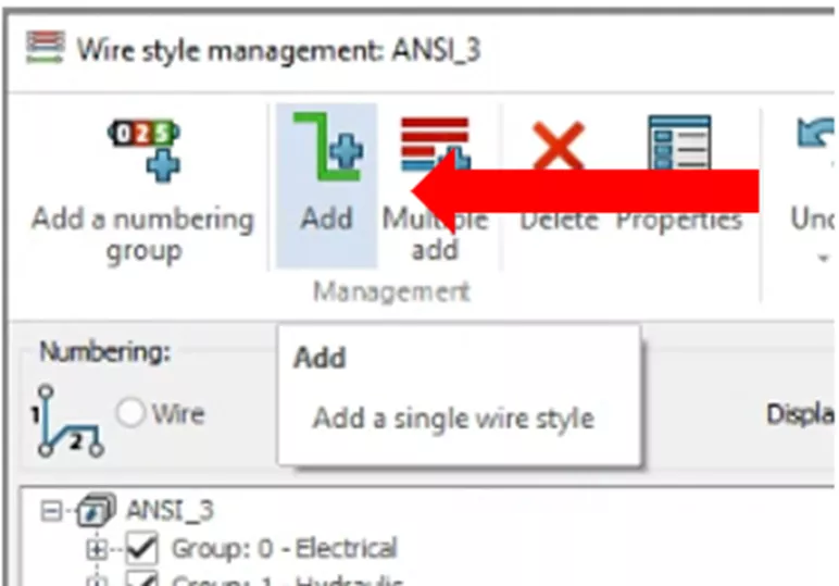 How to Add a Single Wire in SOLIDWORKS Electrical 