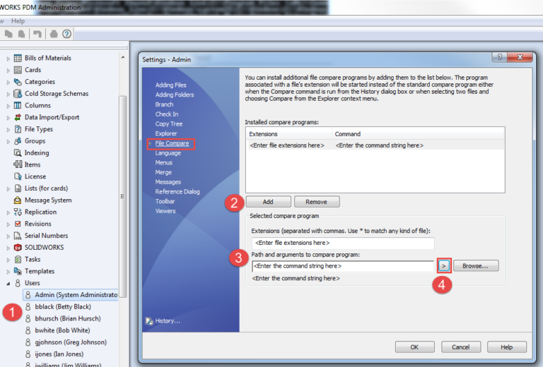 Comparing SOLIDWORKS PDM File Versions | GoEngineer