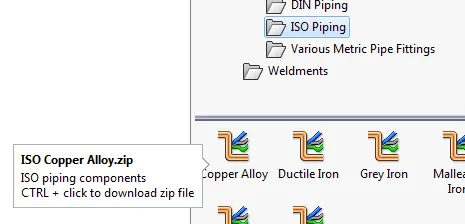 Additional Routing Libraries Under SOLIDWORKS Content