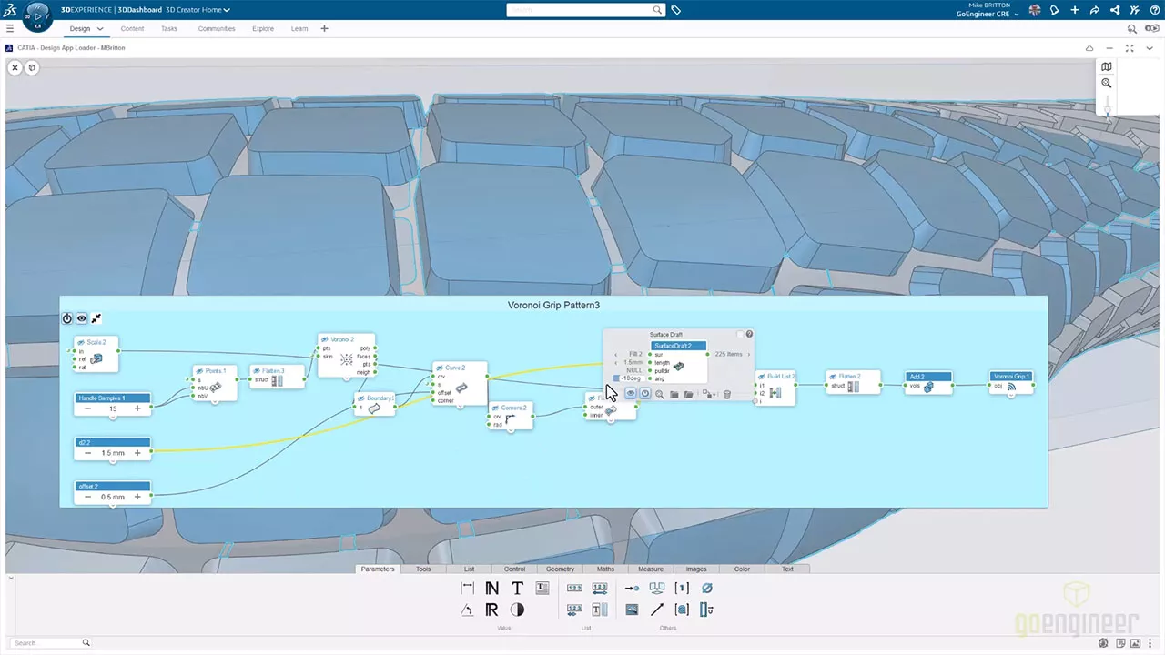 Go beyond traditional parametric CAD with visual scripting and other methods.