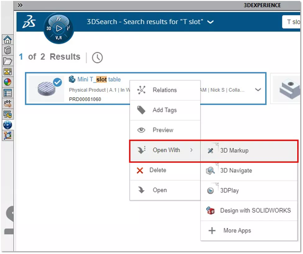 3DEXPERIENCE Advanced Redline Markup