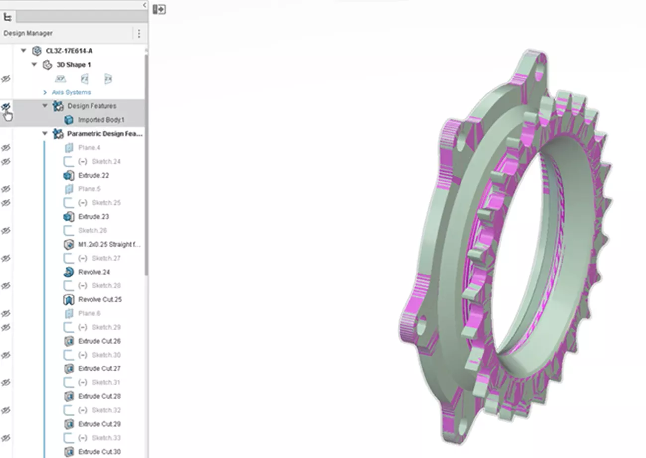 BREP to Parametric CAD AI in SOLIDWORKS