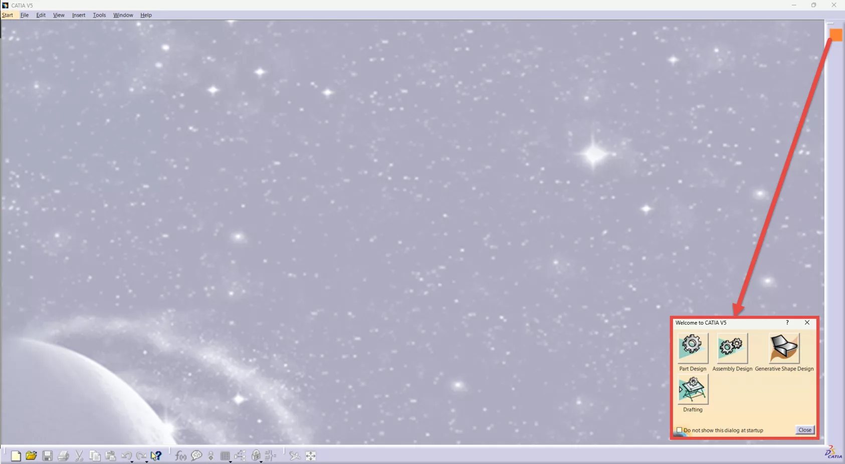 Access Your Favorite Workbenches in CATIA V5 from All General Options