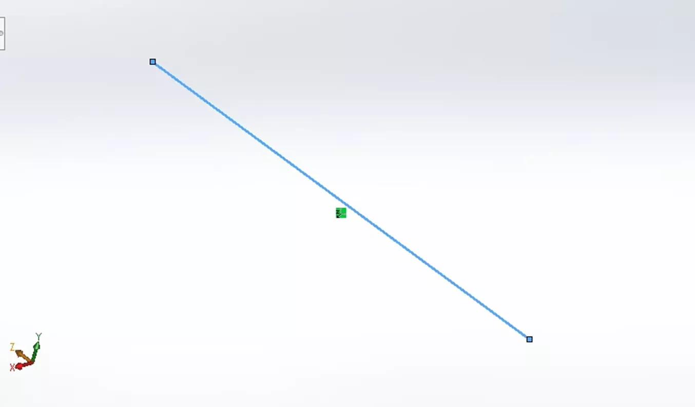 Example of a SOLIDWORKS Relation that is Along Axis