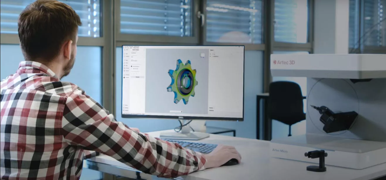 Seamless Scan to CAD with Artec Micro II