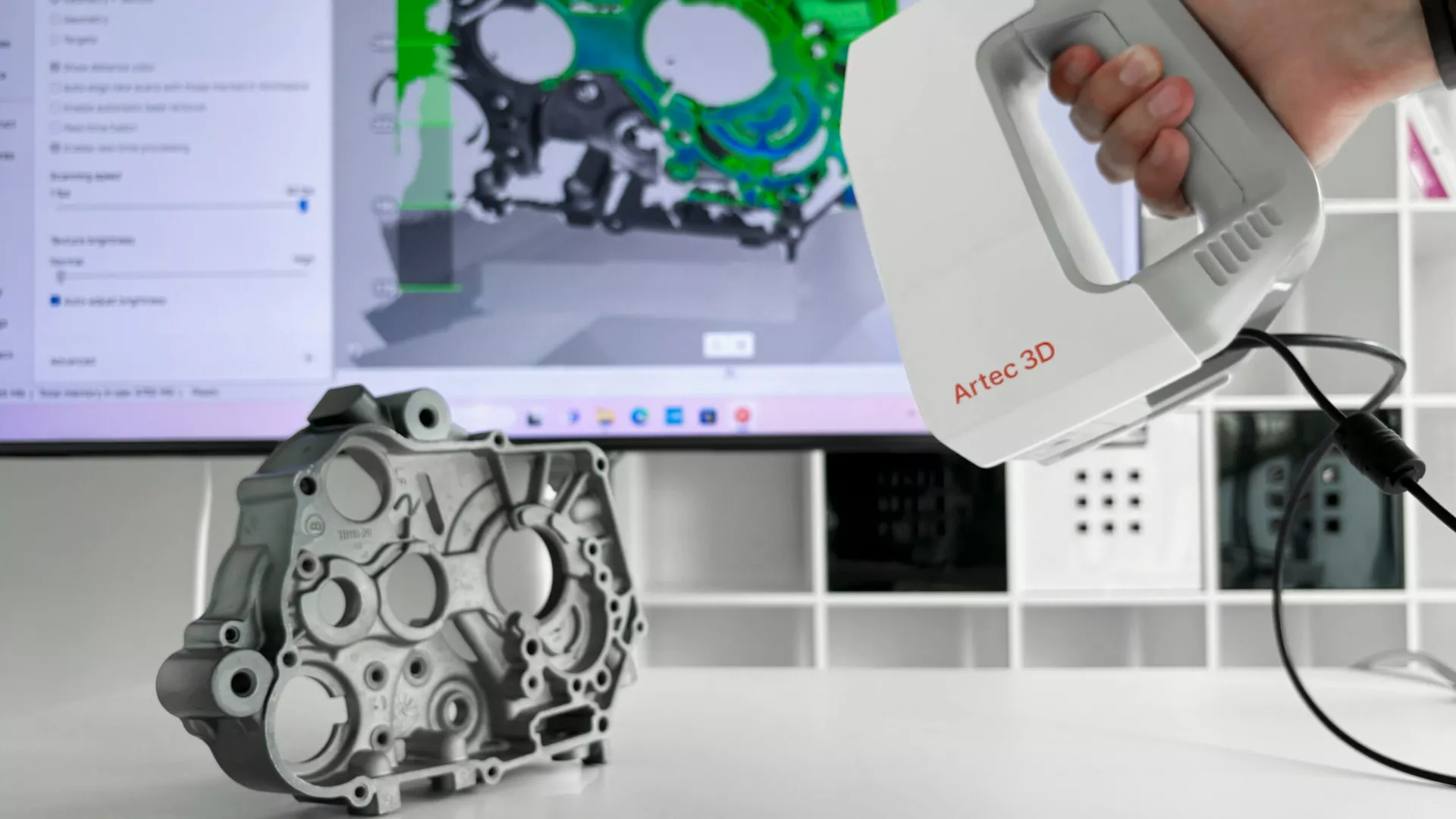 Experience Target-Free Setup With the Artec Spider II Available at GoEngineer