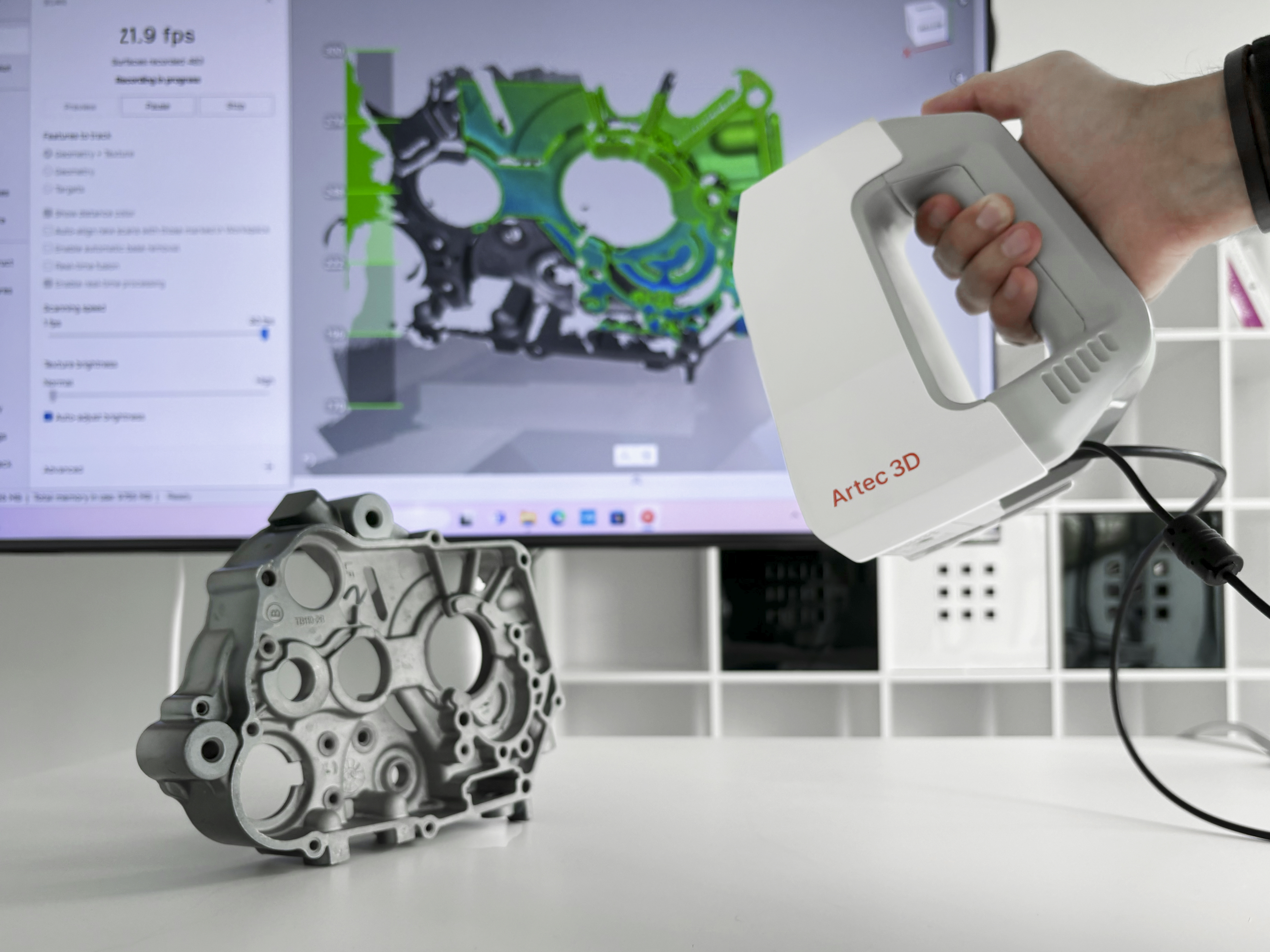 New Artec Spider II 3D Scanner Available at GoEngineer 