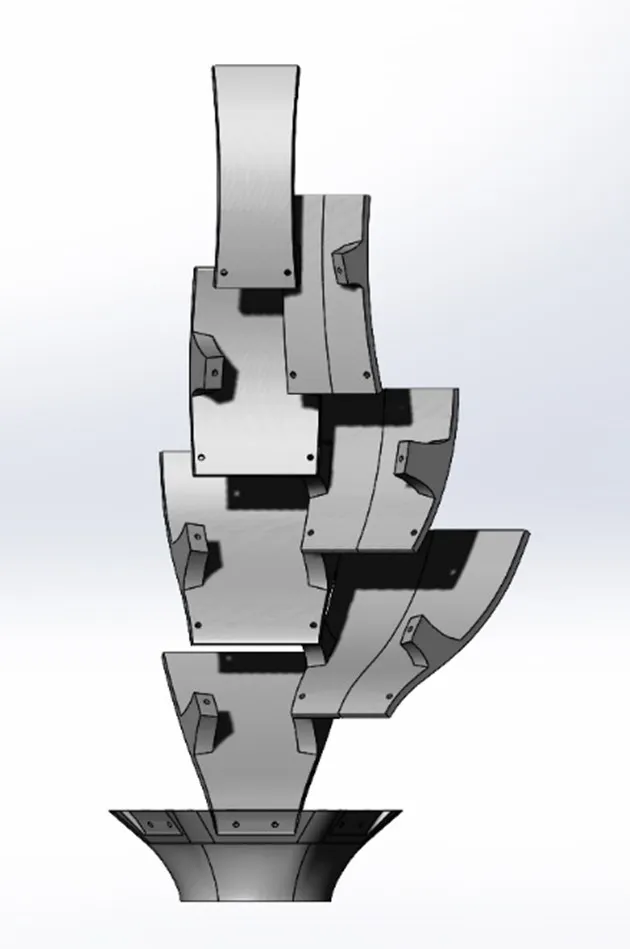 Artichoke Lamp Shade CAD Model 