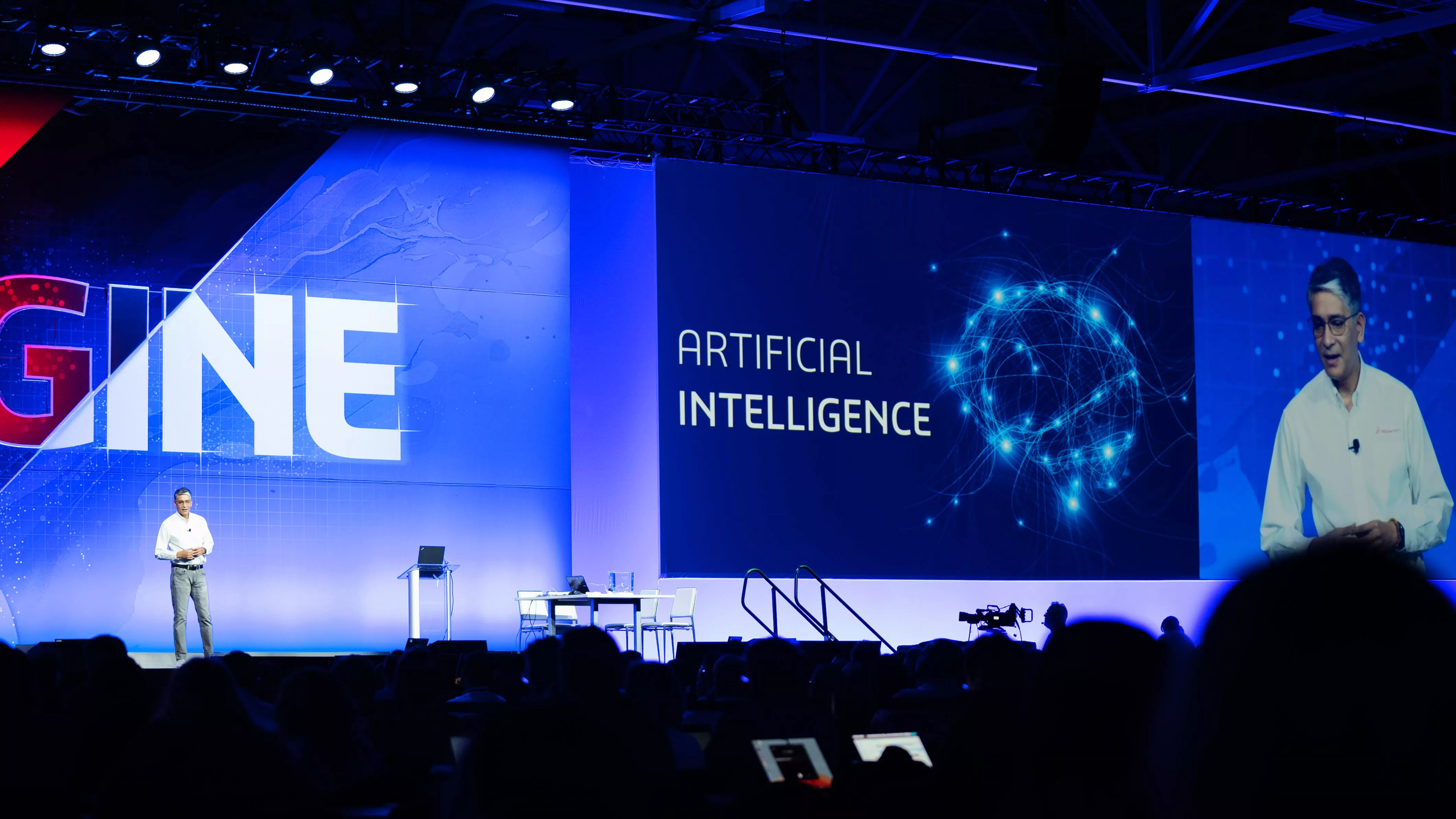SOLIDWORKS Artificial Intelligence onstage at 3DEXPERIENCE World 2024