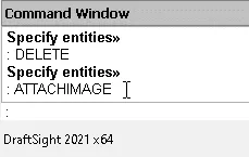 Use the attach image command to add your 2D file to your new layer.