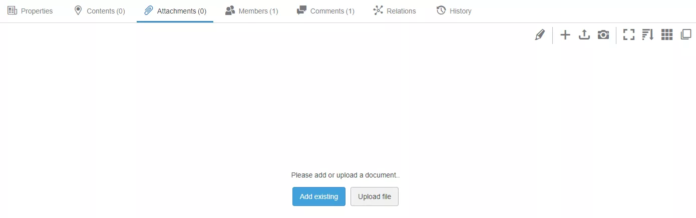 Attachments are things like markups, emails, or other documents that help explain or describe an issue in Issue Management.