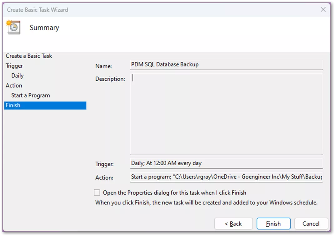 Automating SOLIDWORKS PDM Standard Backups 