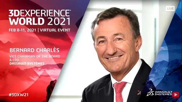 Bernard Charles 3DEXPERIENCE World 2021