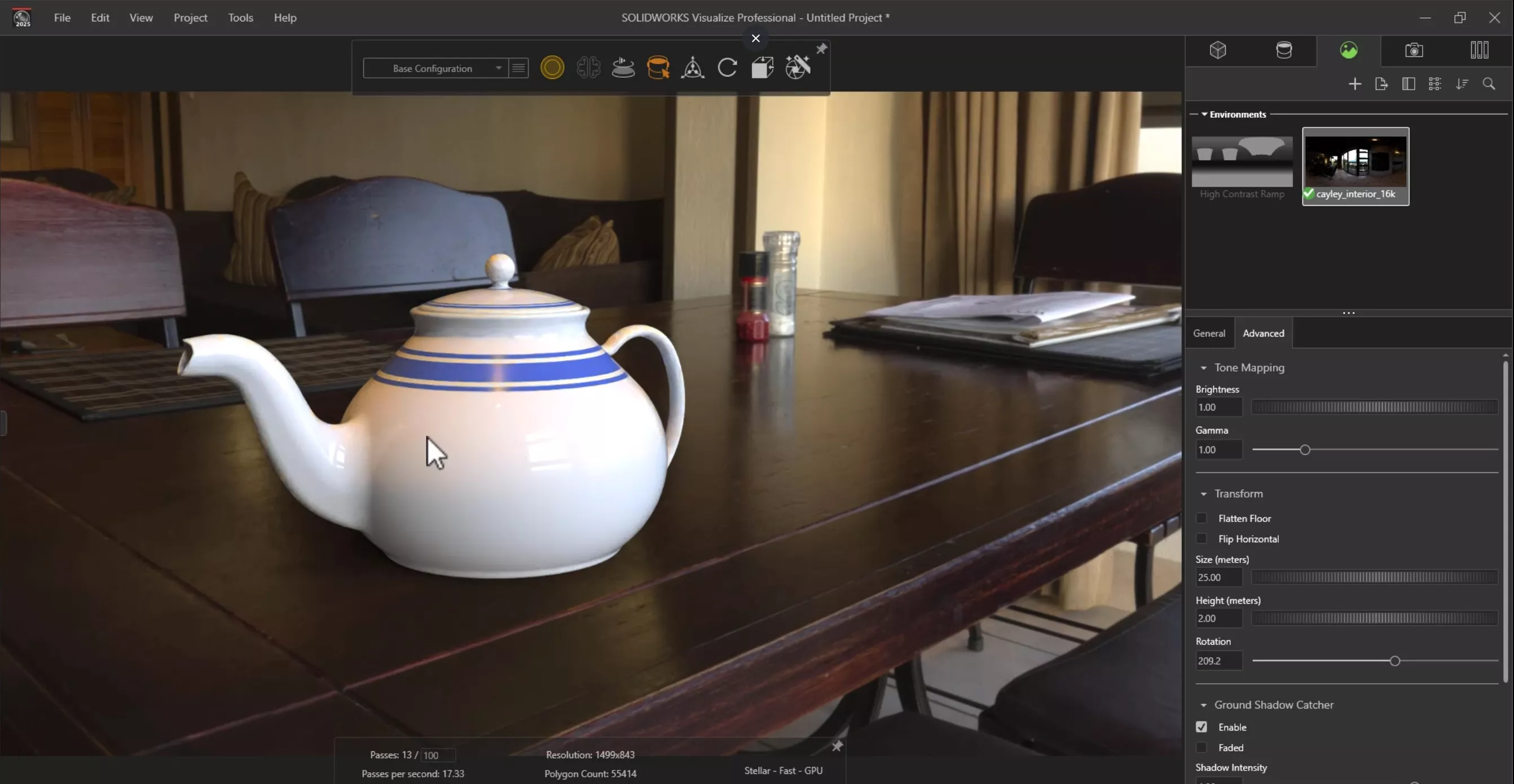 Better Render Results in SOLIDWORKS Visualize 2025