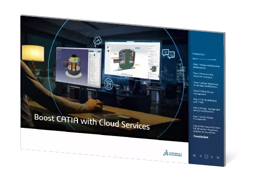 "Boost CATIA with Cloud Services" CATIA Whitepaper Cover