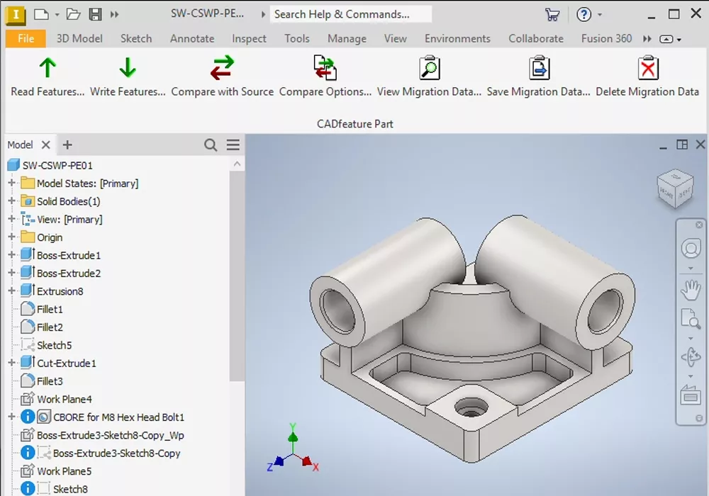 CAD Integration for on the fly file conversion for 3D models and 2D drawings with Elysium CADfeature. 