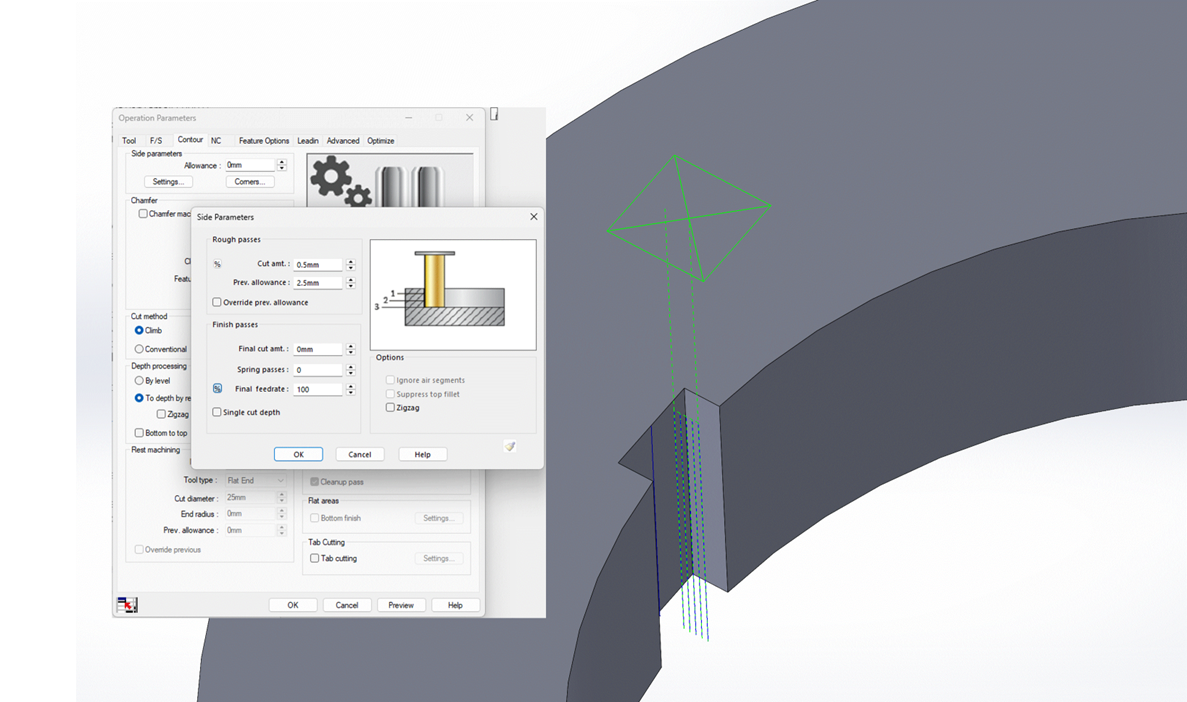 CAMWorks Broaching - Turn Setup & Mill Setup | GoEngineer
