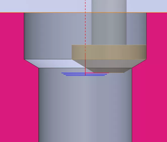 Tool at End of Pocket in CAMWorks