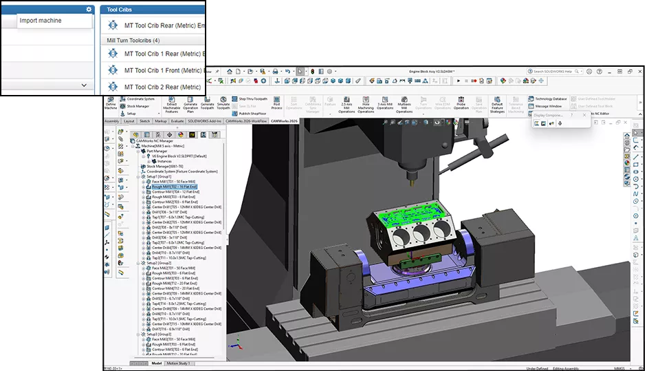 CAMWorks TechDB