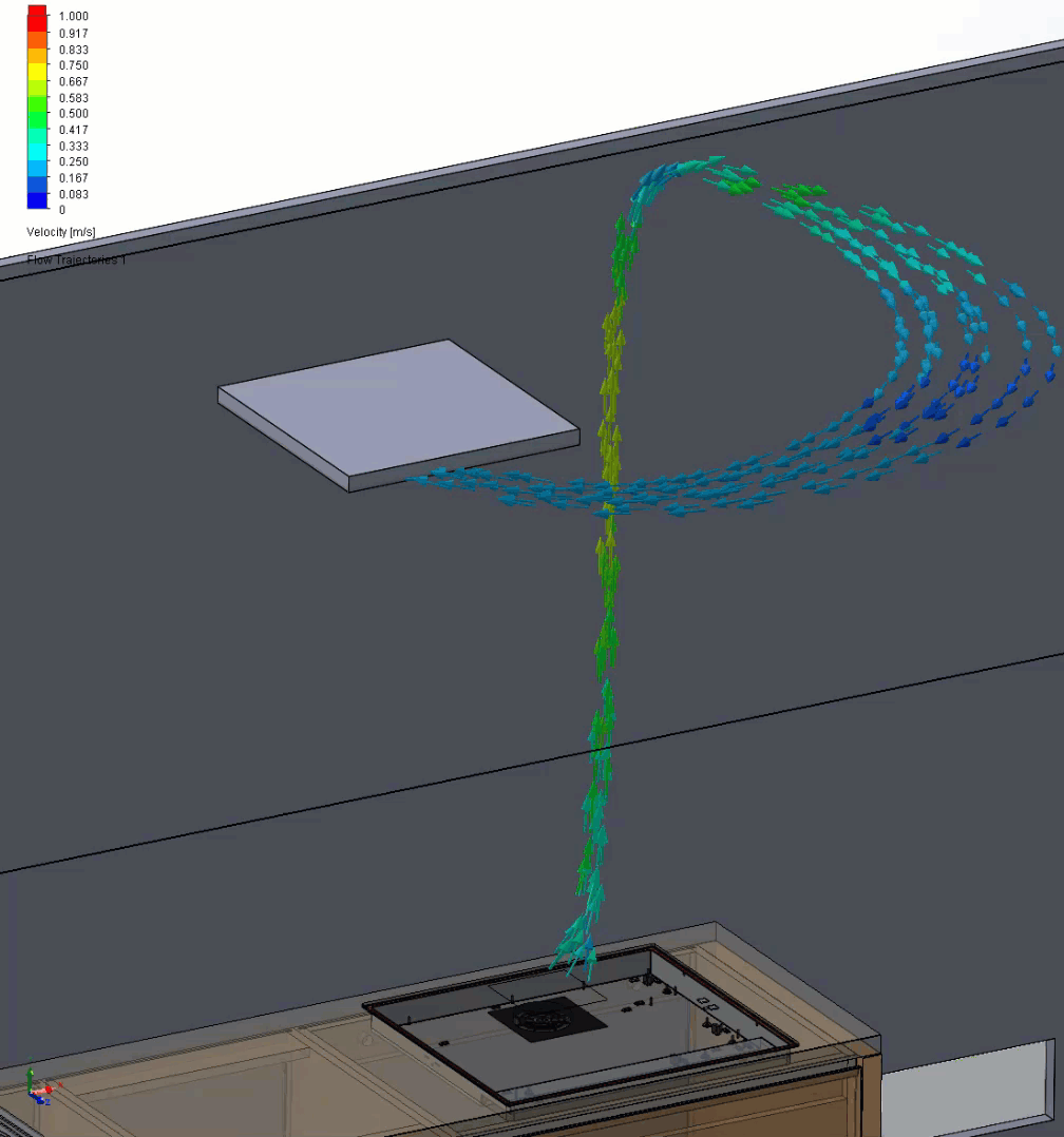 Simulation of a Tracer Study in SOLIDWORKS 