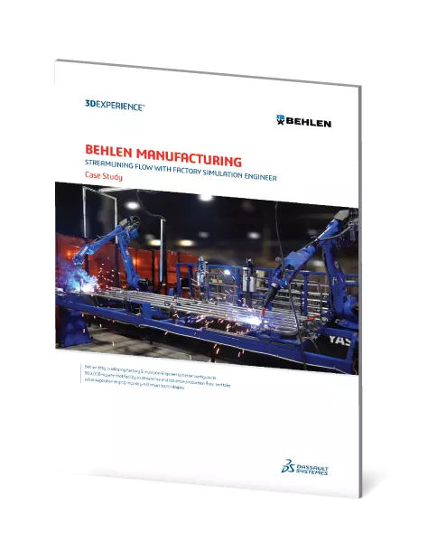 "Behlen Manufacturing" 3DEXPERIENCE VIRTUAL FACTORY Case Study Cover