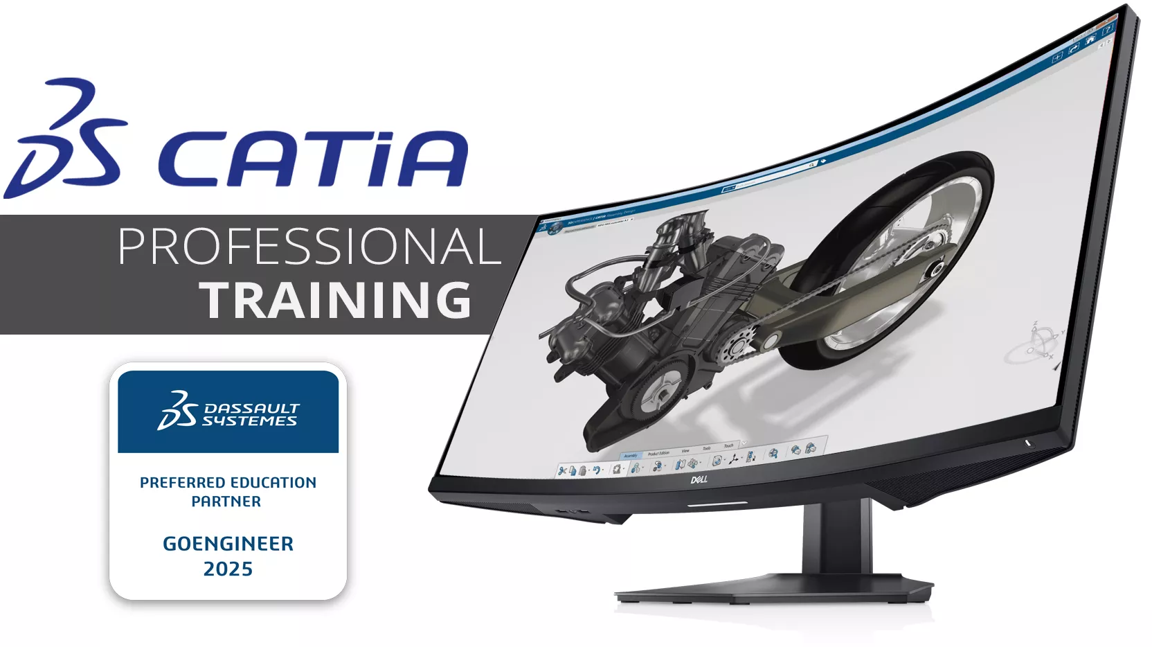 CATIA V5 and 3DEXPERIENCE CATIA Training Courses Available from GoEngineer