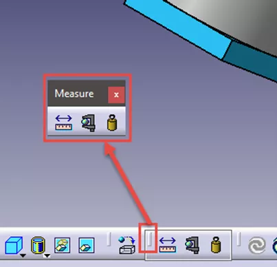 Measure Toolbar in CATIA V5