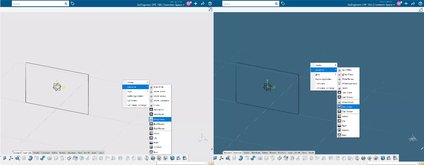 Changing Your Background Color in 3DEXPERIENCE CATIA 